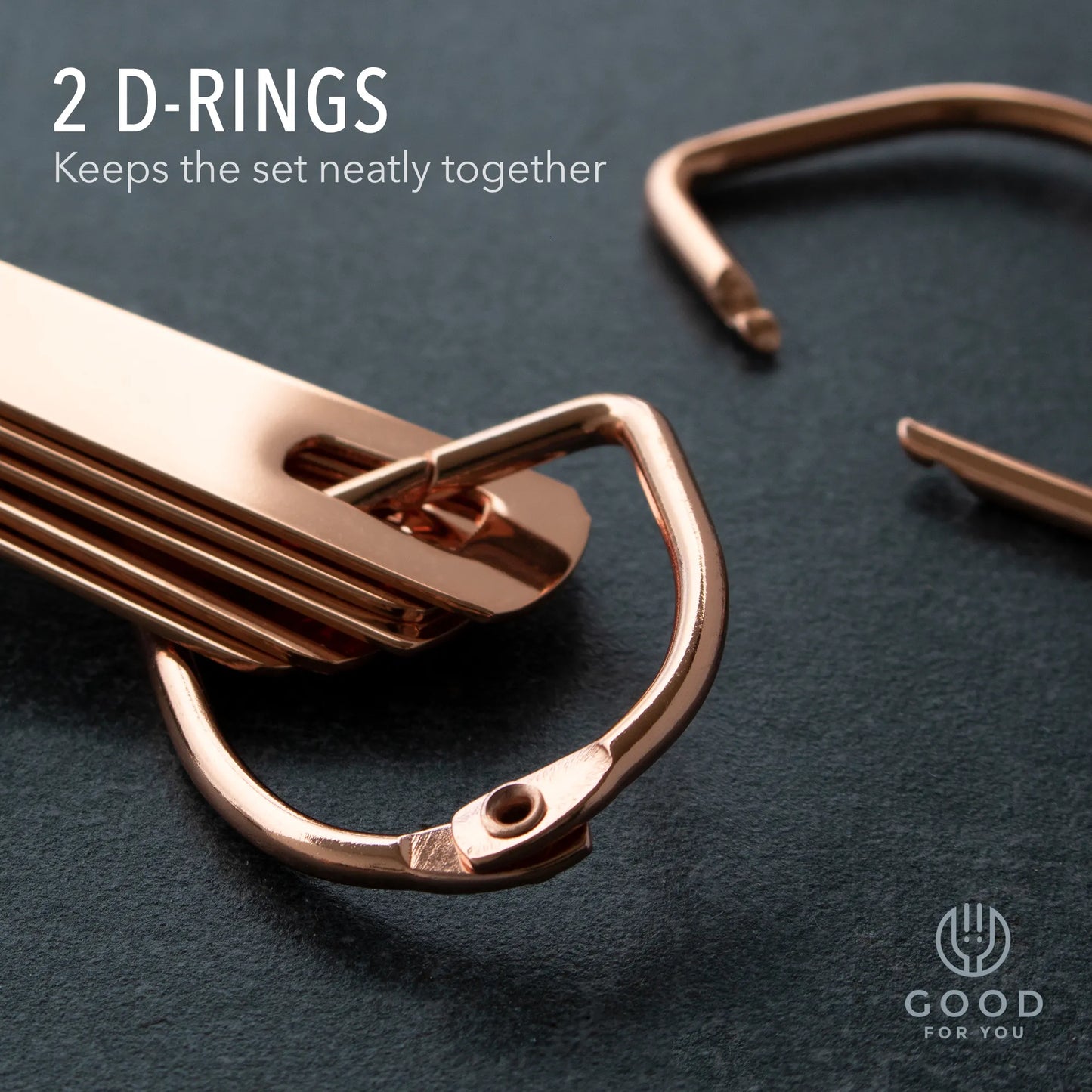 Copper Measuring Cups and Spoons
