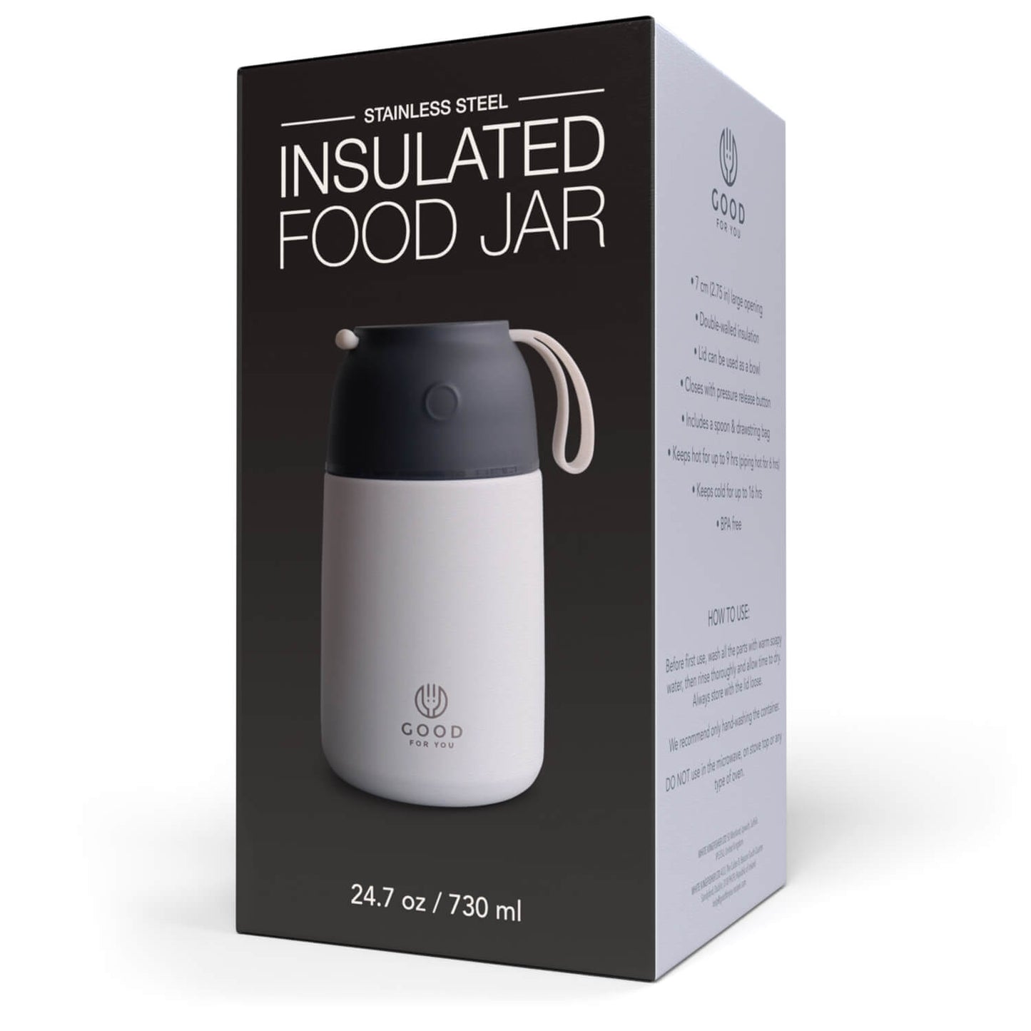 Food Flask -730 ml- White