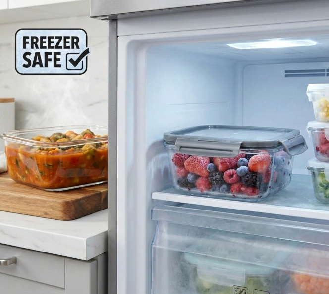 Can You Freeze Glass Food Containers? (Yes, If You Follow These 5 Rule ...