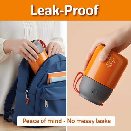 Food Flask For Kids- Orange 530 ML