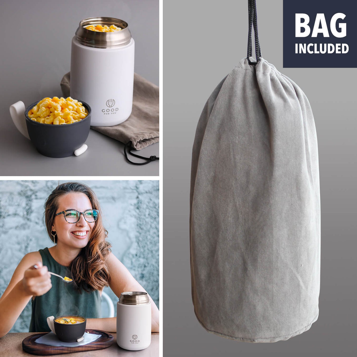 Food Flask -730 ml- White