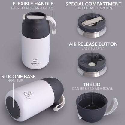 Food Flask -730 ml- White