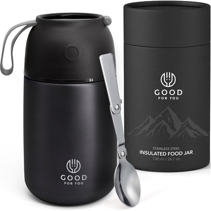 Black Food Flask -730 ml