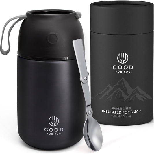Black Food Flask -730 ml