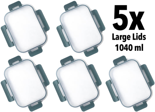 Replacement Lid_ 1040 ml_ pack of 5
