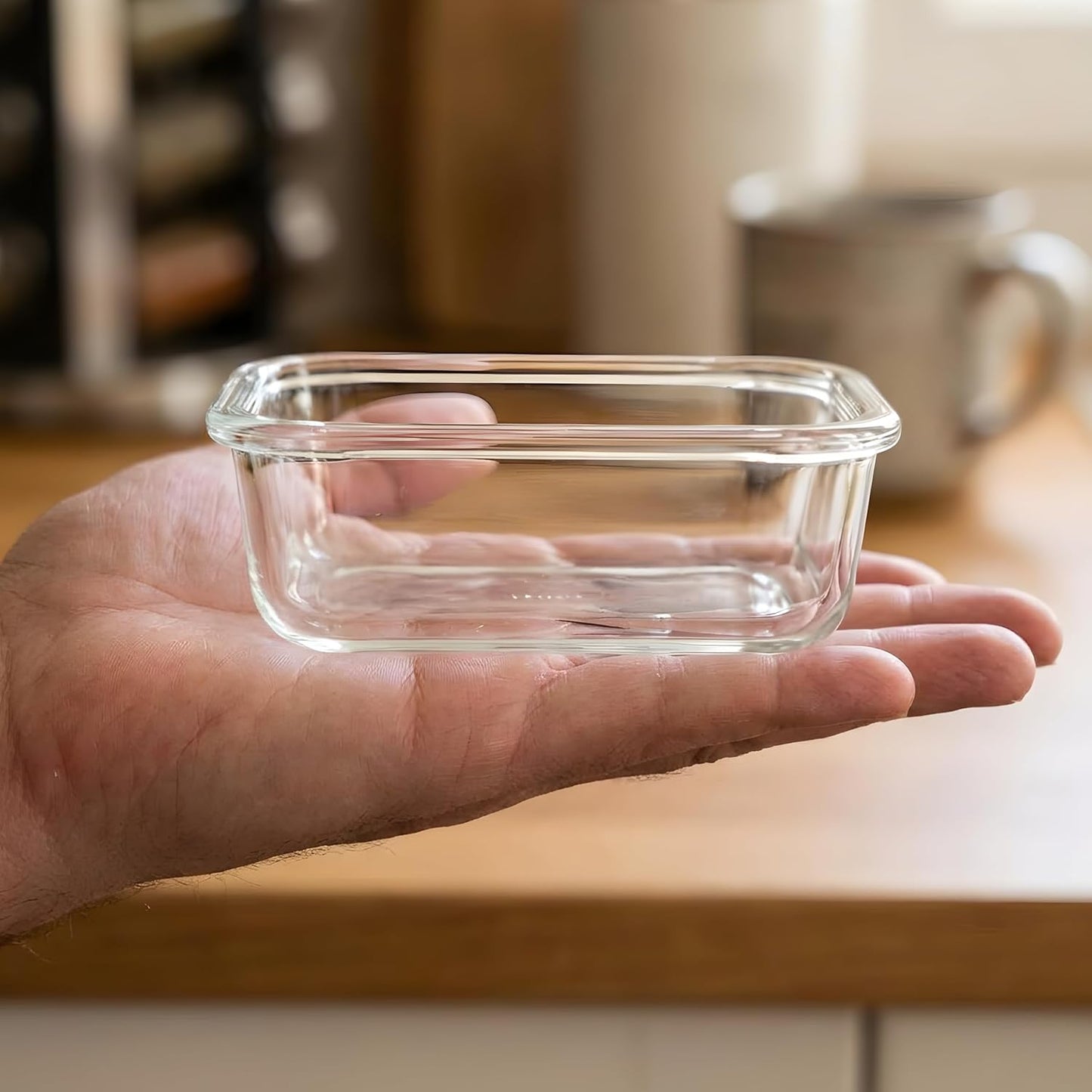 GOOD FOR YOU Single Small Glass Base Replacement, 370 ml | Borosilicate glass